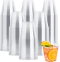300 Pack Clear Plastic Cups, 9 oz Crystal Clear PET Party Cups